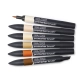 SET 6 BRUSHMARKER TONS PELL