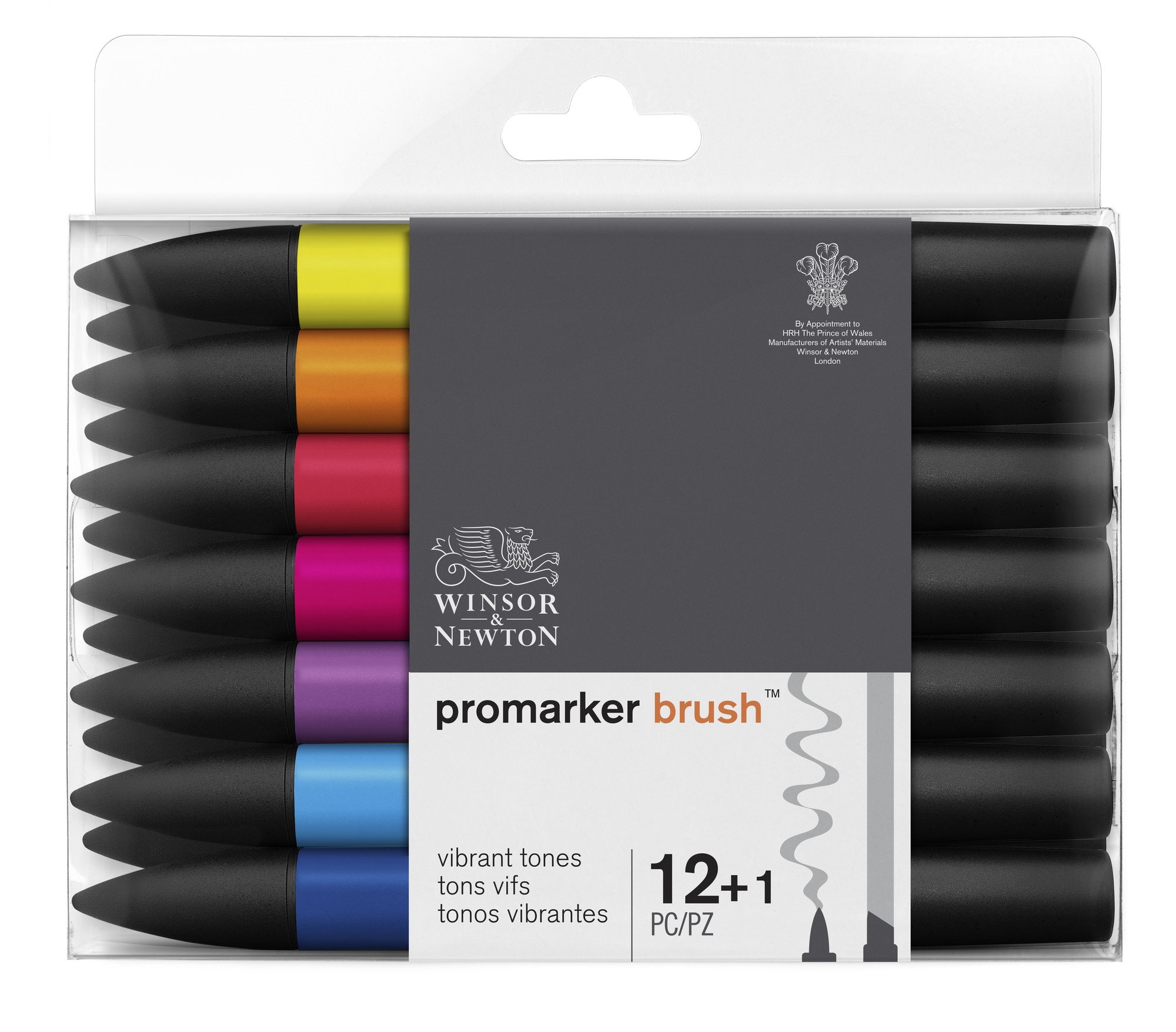 SET 12+1 BRUSHMARKER TONS VIBRANTS
