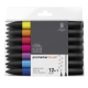 SET 12+1 BRUSHMARKER TONS VIBRANTS