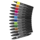SET 12+1 BRUSHMARKER TONS VIBRANTS