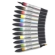 SET 12 RETOLADORS AQUAREL·LA W&N