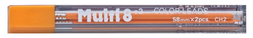 MINES PENTEL DE 2mm-TARONJA
