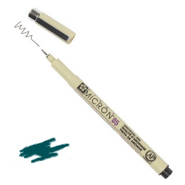 PIGMA MICRON 05-VERD TURQUESA