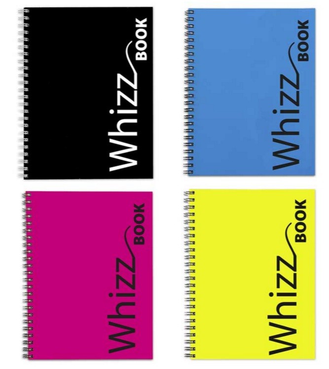 BLOC WHIZZ ESPIRAL A4 80gr. 136 FULLS