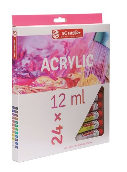 ACRILIC ARTCREATION SET 24 TUBS