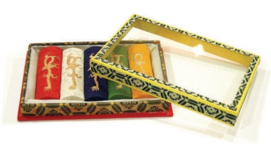 SET 5 BARRES TINTA COLORS 31grs.