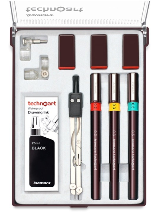 SET ESTILÒGRAFS TECHNOART