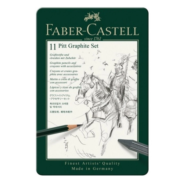 ESTOIG GRAFIT 11 PECES PITT FABER