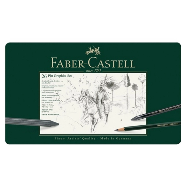 ESTOIG GRAFIT 26 PECES PITT FABER
