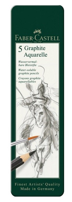FABER-CASTELL 5 LLAPIS AQUAREL·LABLES