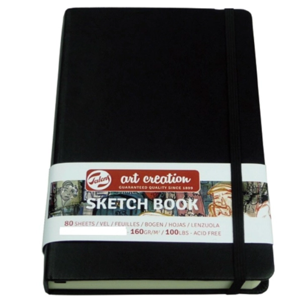 BLOC ARTCREATION NEGRE 12x12