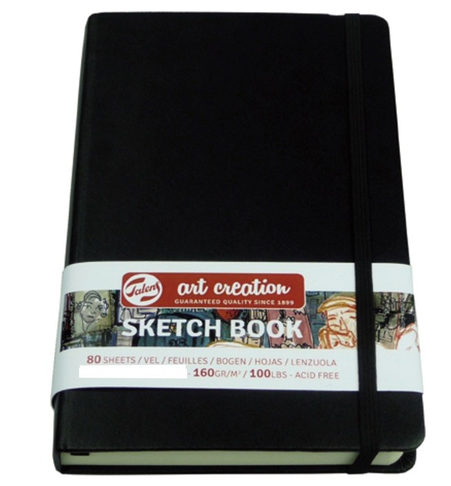 BLOC ARTCREATION NEGRE 12x12