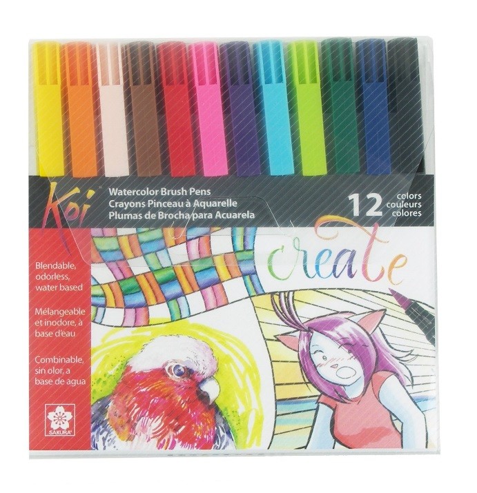 SET 12 RETOLADORS KOI BASICS