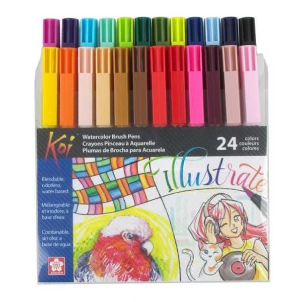 SET 24 RETOLADORS KOI ASSORTITS