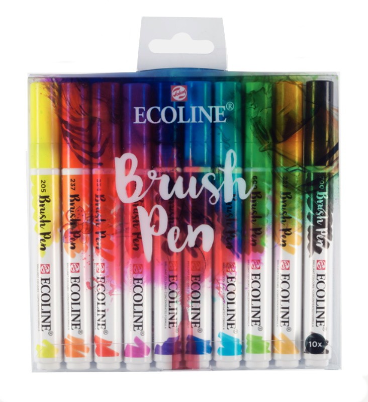 ECOLINE SET 10 RETOLADORS BASICS