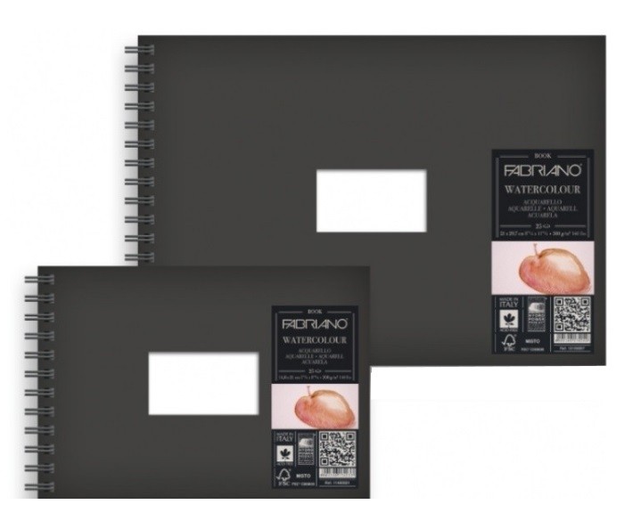 BLOC WATERCOLOUR 300g.A4 25 FULLS 