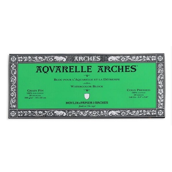 BLOC ARCHES 300gr.GF 30x15 20 FULLS