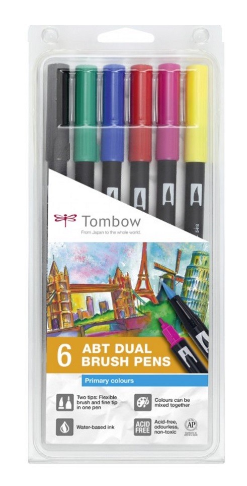 TOMBOW SET 6 PRIMARIS