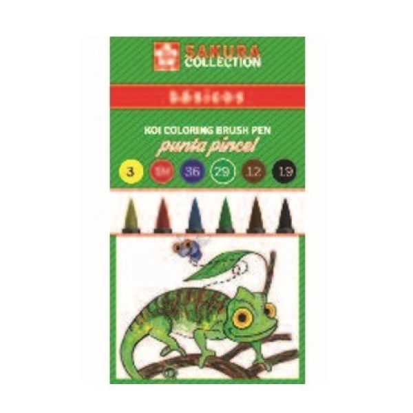 SET 6 RETOLADORS KOI BASICS