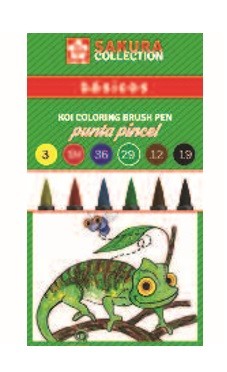 SET 6 RETOLADORS KOI BASICS