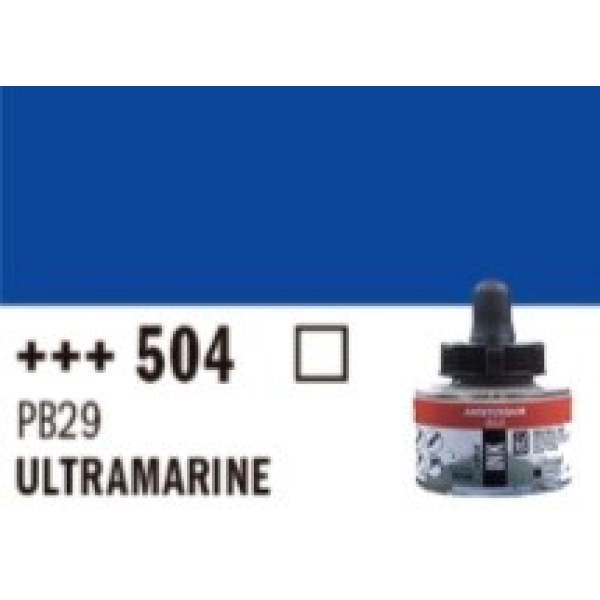 TINTA ACRÍLICA 30ml-BLAU ULTRAMAR