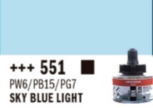 TINTA ACRÍLICA 30ml-BLAU CEL CLAR