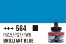 TINTA ACRÍLICA 30ml-BLAU BRILLANT