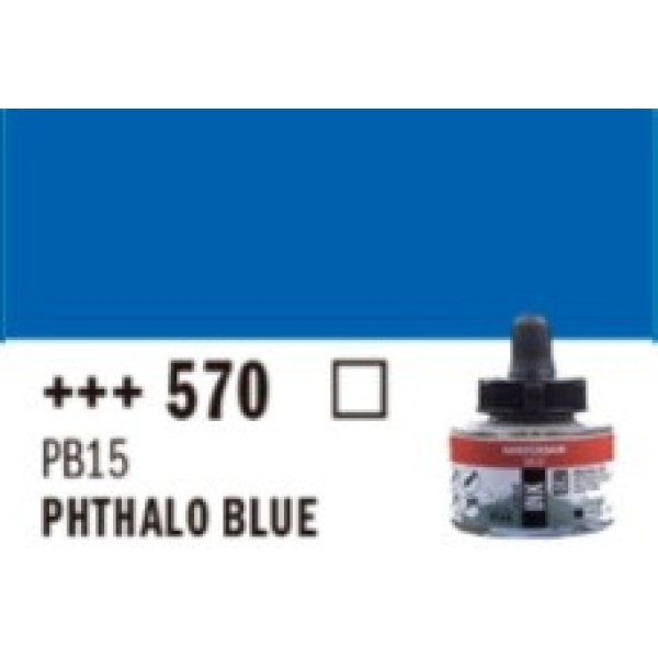 TINTA ACRÍLICA 30ml-BLAU FTALO