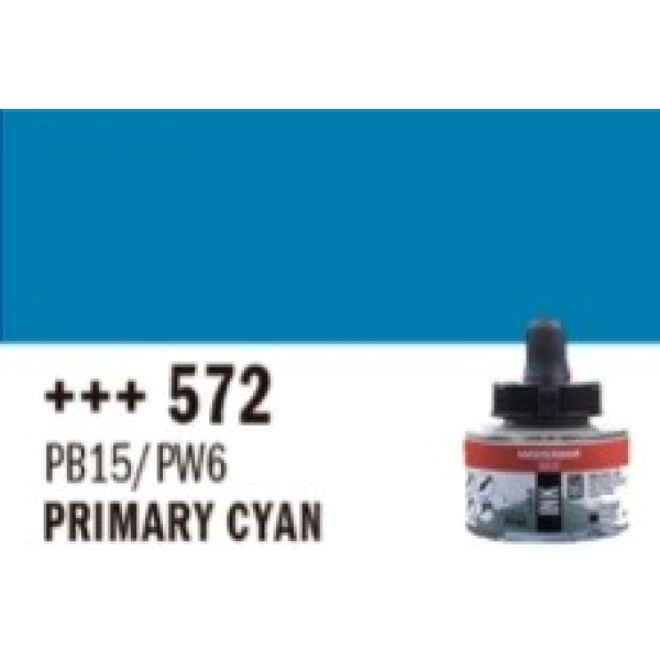 TINTA ACRÍLICA 30ml-CIAN PRIMARI