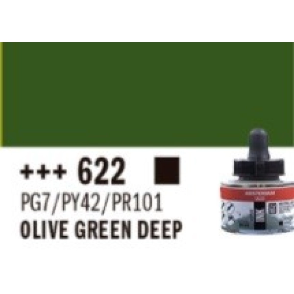 TINTA ACRÍLICA 30ml-VERD OLIVA FOSC