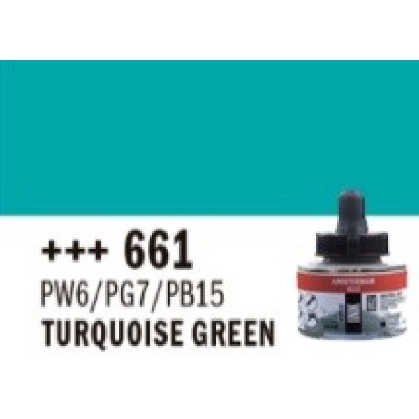 TINTA ACRÍLICA 30ml-VERD TURQUESA