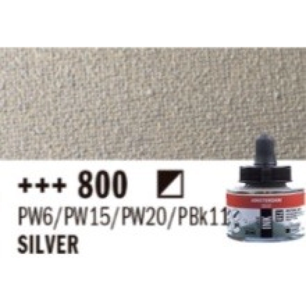 TINTA ACRÍLICA 30ml-PLATA