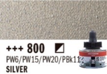 TINTA ACRÍLICA 30ml-PLATA