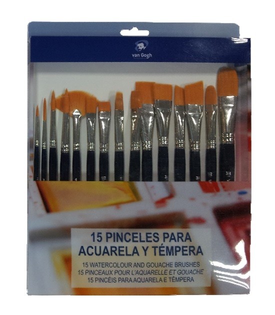 SET 15 PINZELLS VAN GOGH CURTS TORAI