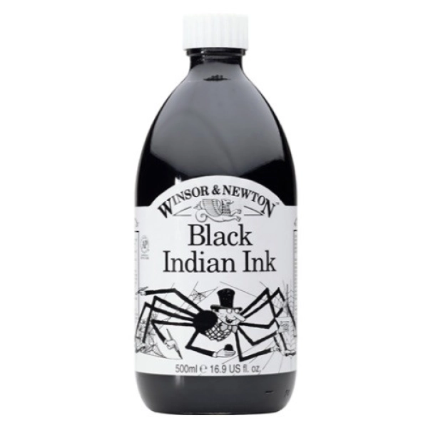 TINTA XINA NEGRE W&N 500ml.