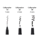RETOLADOR CAL·LIGRÀFIC NEGRE 1mm