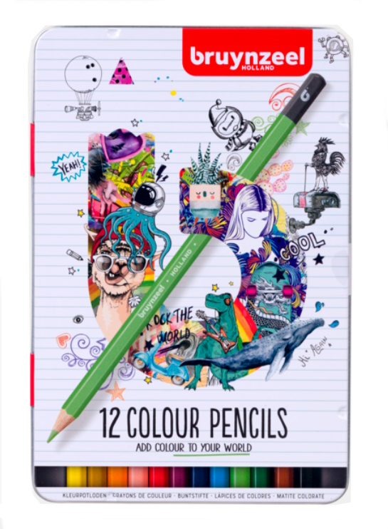 BRUYNZEEL 12 LLAPIS COLOR