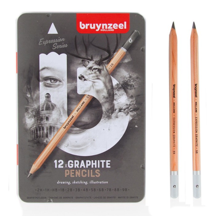 BRUYNZEEL 12 LLAPIS GRAPHITE EXPRESSION