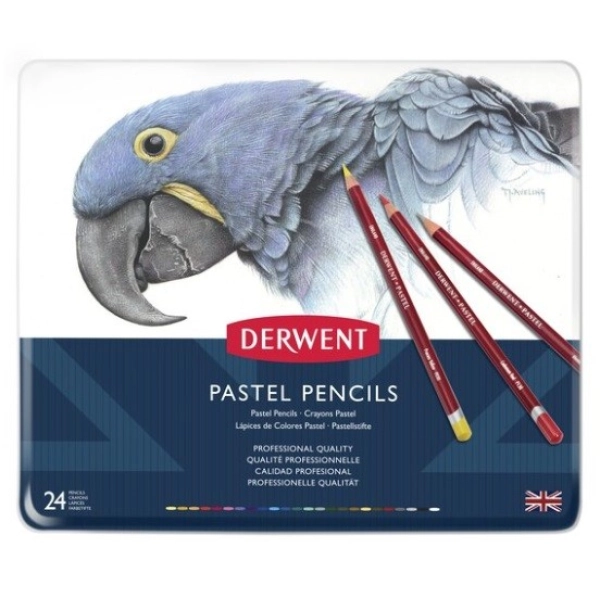 DERWENT PASTEL 24 COLORS