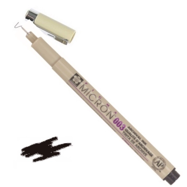 PIGMA MICRON 003-NEGRE