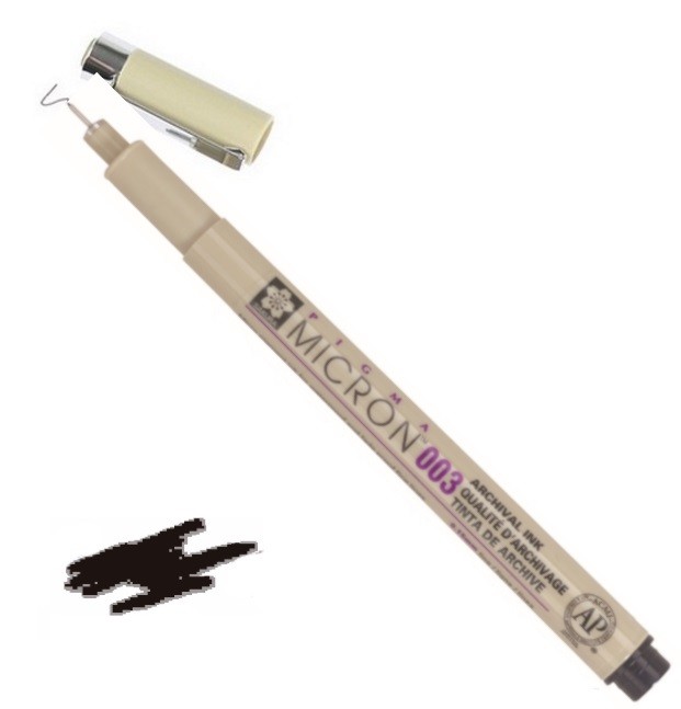 PIGMA MICRON 003-NEGRE