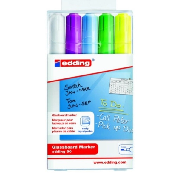 EDDING 90-ESTOIG 5 COLORS