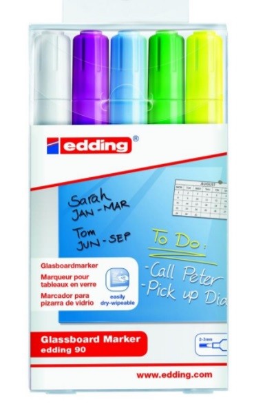 EDDING 90-ESTOIG 5 COLORS