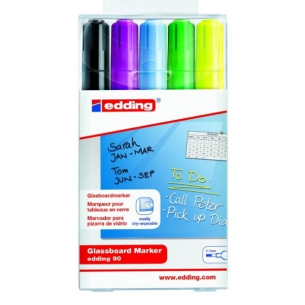 EDDING 90-ESTOIG 5 COLORS
