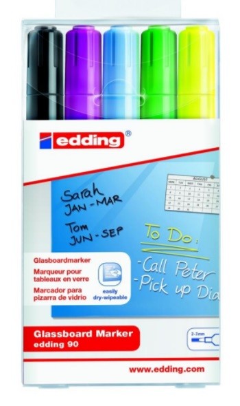 EDDING 90-ESTOIG 5 COLORS