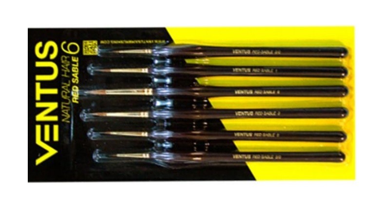 SET 6 PINZELLS VENTUS CURTS MARTA