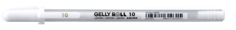 RETOLADOR GELLY ROLL - BLANC 10