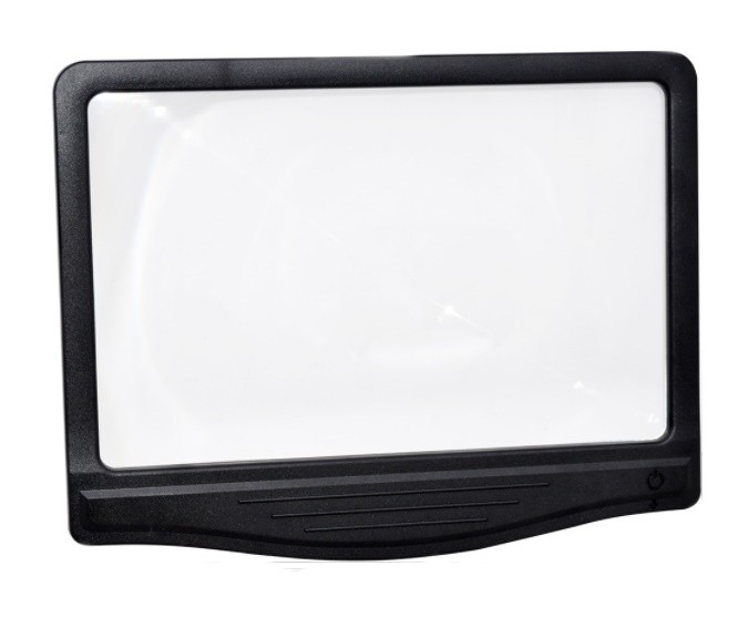 LUPA RECTANGULAR A5 LED