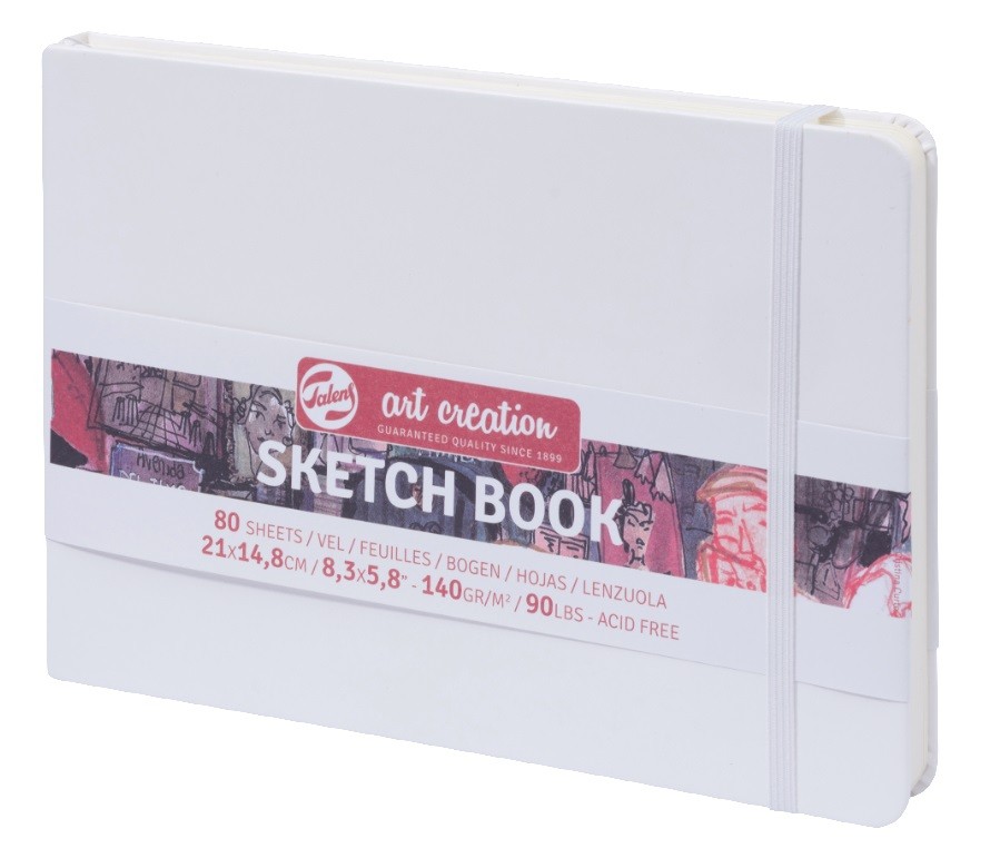 BLOC ARTCREATION BLANC A5 HORITZONTAL