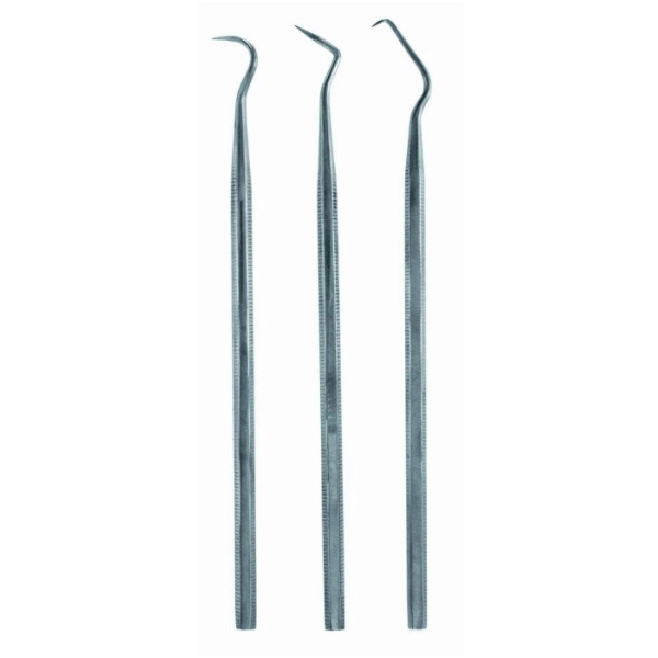 SET 3 CURETES ACER INOXIDABLE